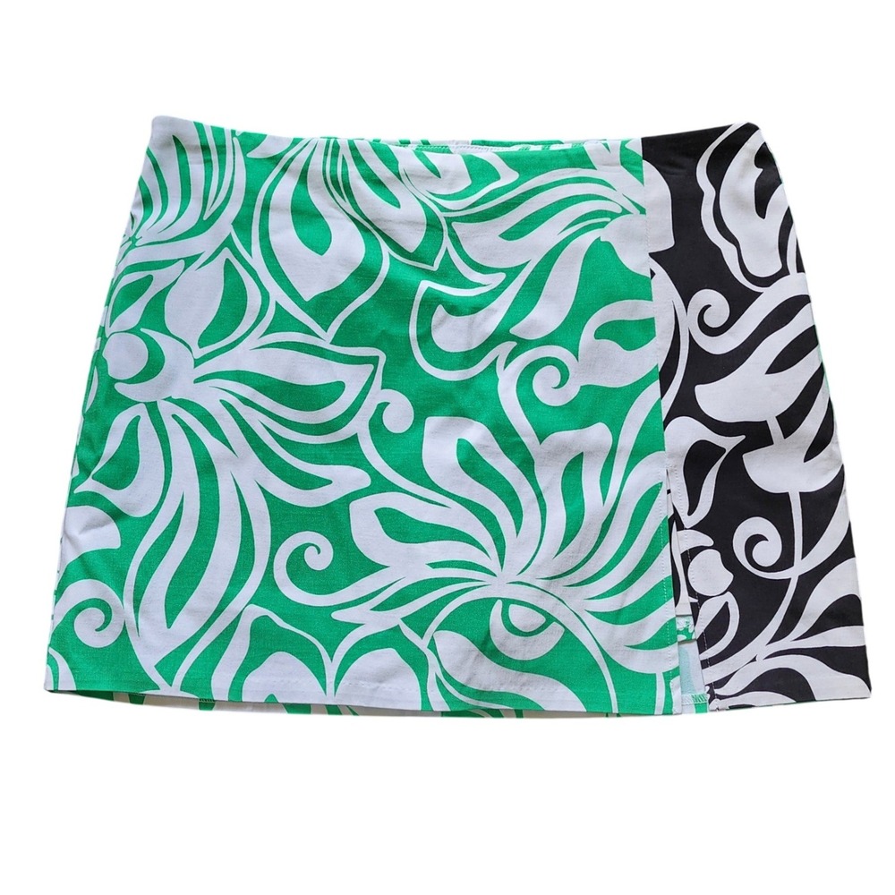 Zac & Rachel NWT Golfcore Green Floral Print Skort Resortwear‎ Athleisure 16
